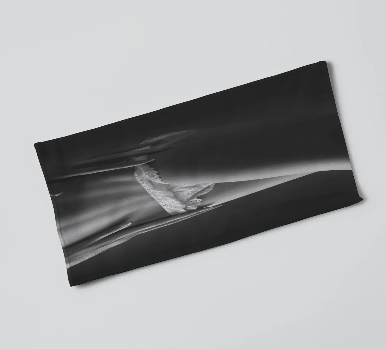 Small white lingerie mono towel by Dave Hare Photography