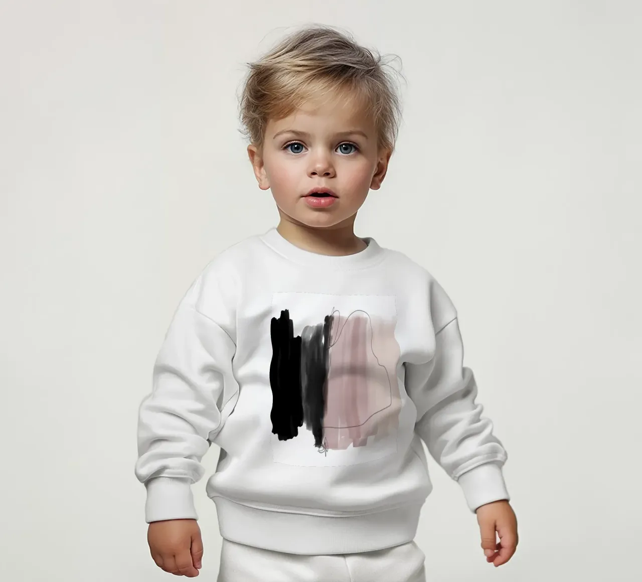 Palette semplice Uno felpa neonato da Studio B