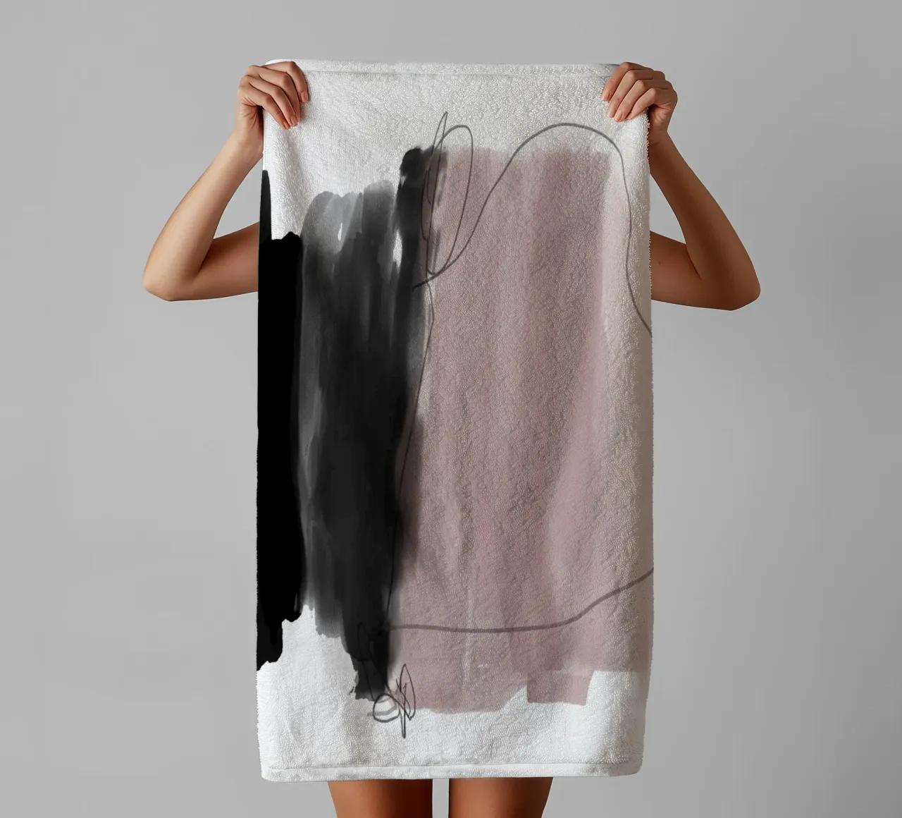 Palette semplice Uno asciugamano da bagno da Studio B