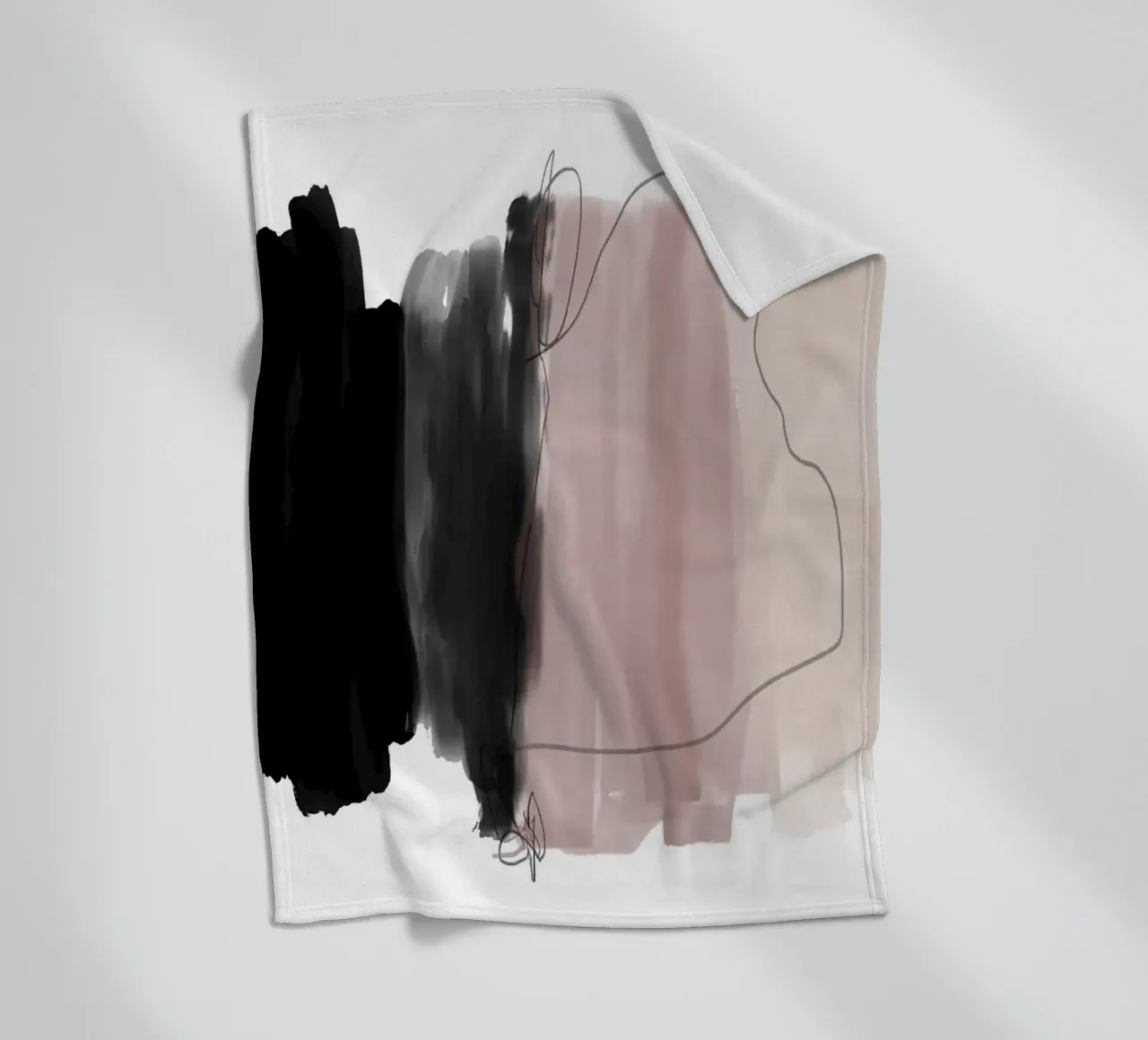 Palette semplice Uno coperta in pile da Studio B