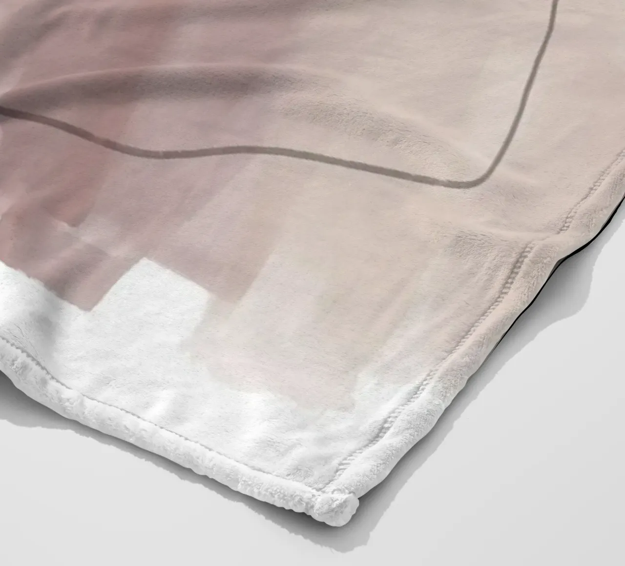 Palette semplice Uno coperta in pile da Studio B