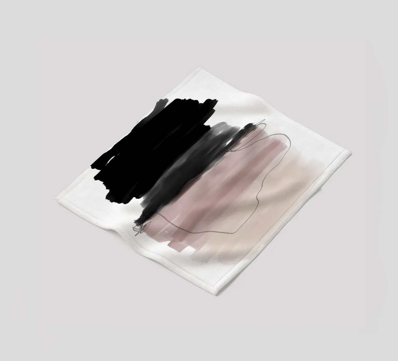 Palette semplice Uno coperta in pile da Studio B