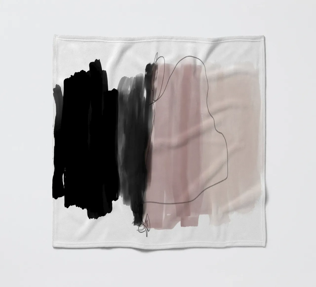 Palette semplice Uno coperta in pile da Studio B