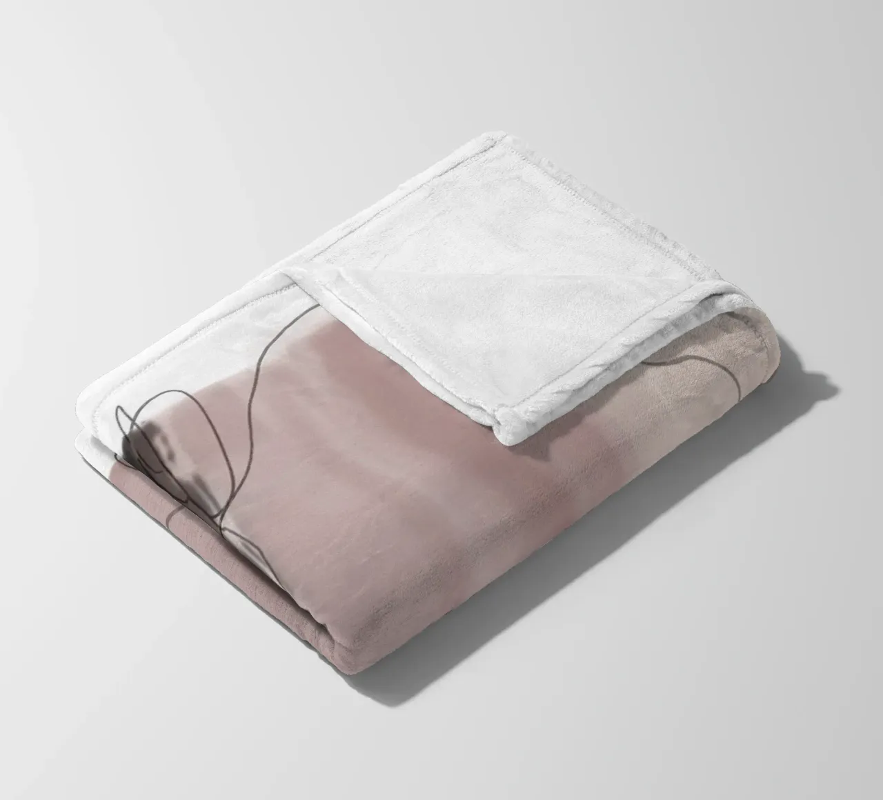 Palette semplice Uno coperta in pile da Studio B