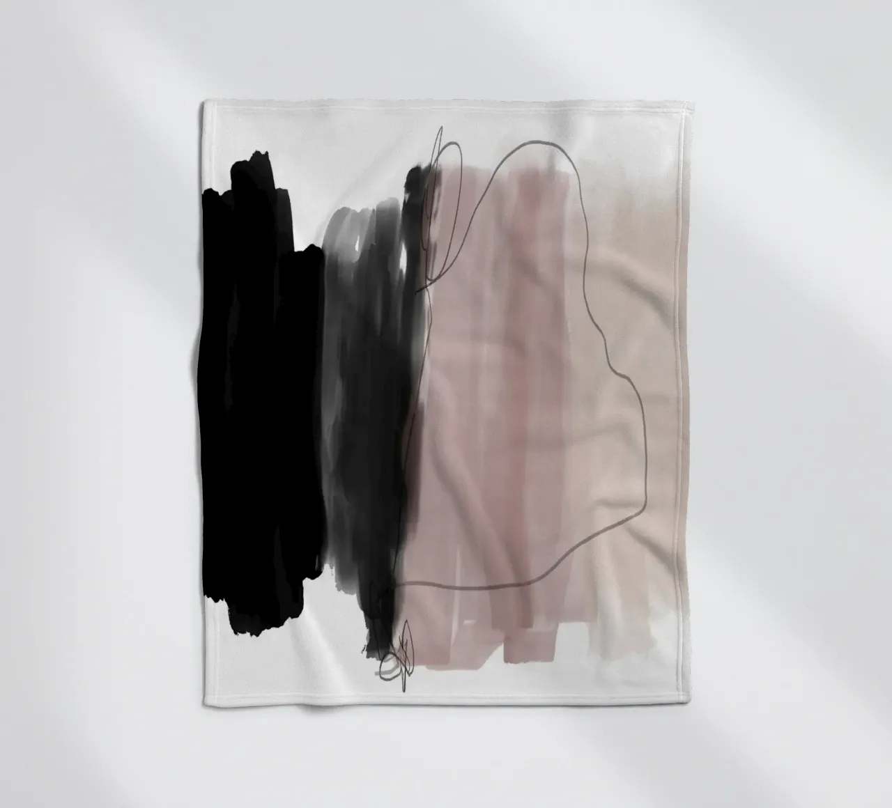 Palette semplice Uno coperta in pile da Studio B