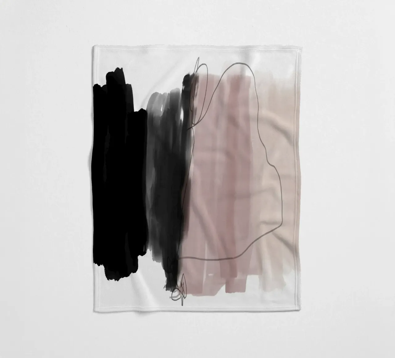 Palette semplice Uno coperta in pile da Studio B