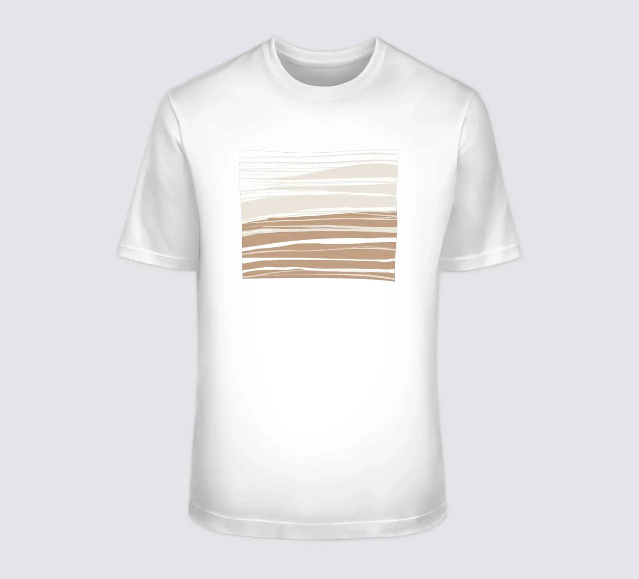 Bande di argilla serena t-shirt da nileshkikuuchise