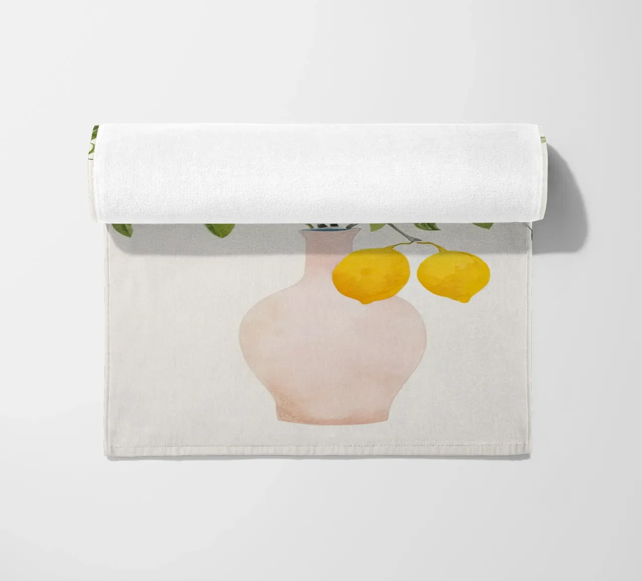 Branche de citron serviette de plage de DaarbyN