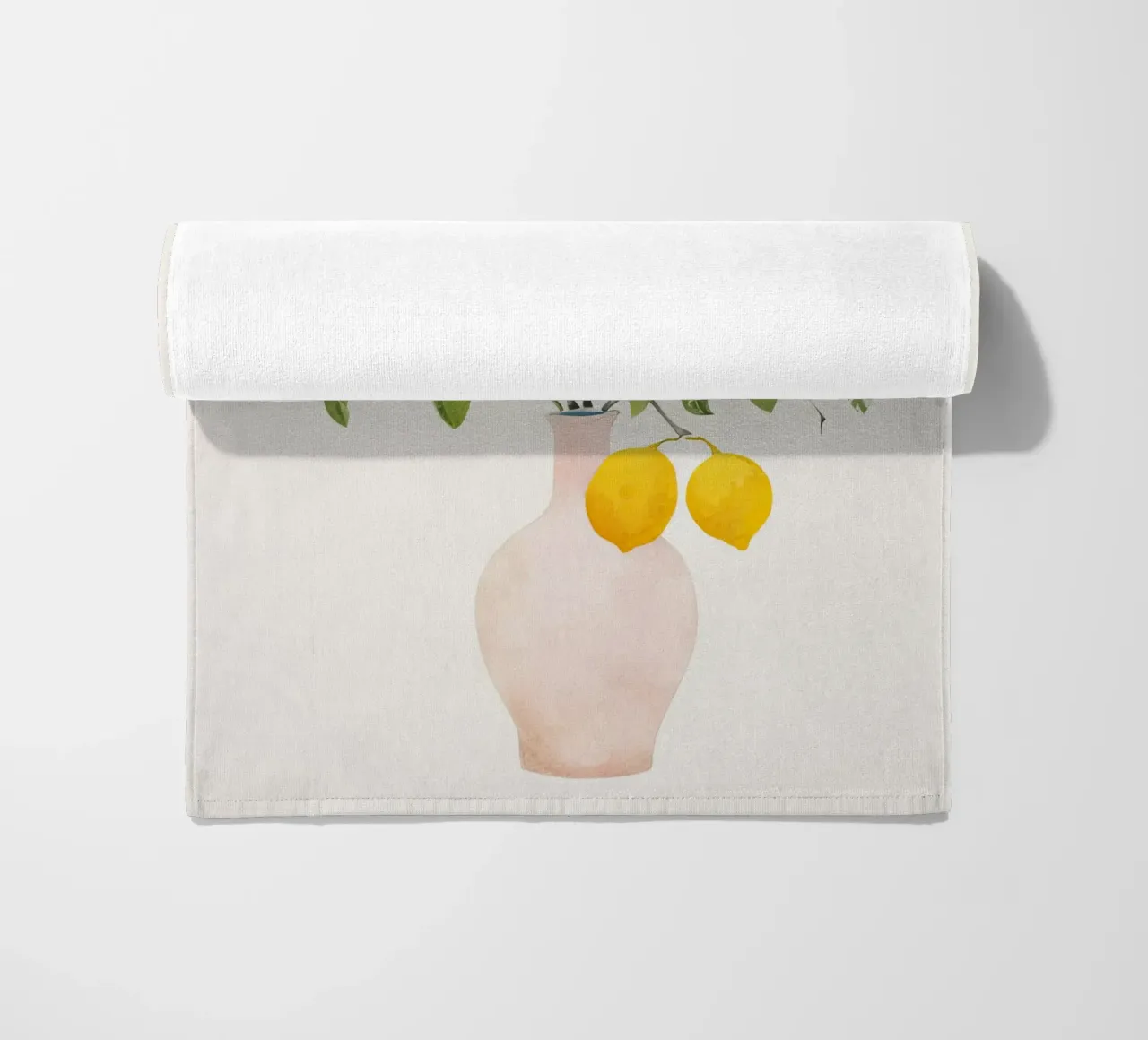 Branche de citron serviette de plage de DaarbyN