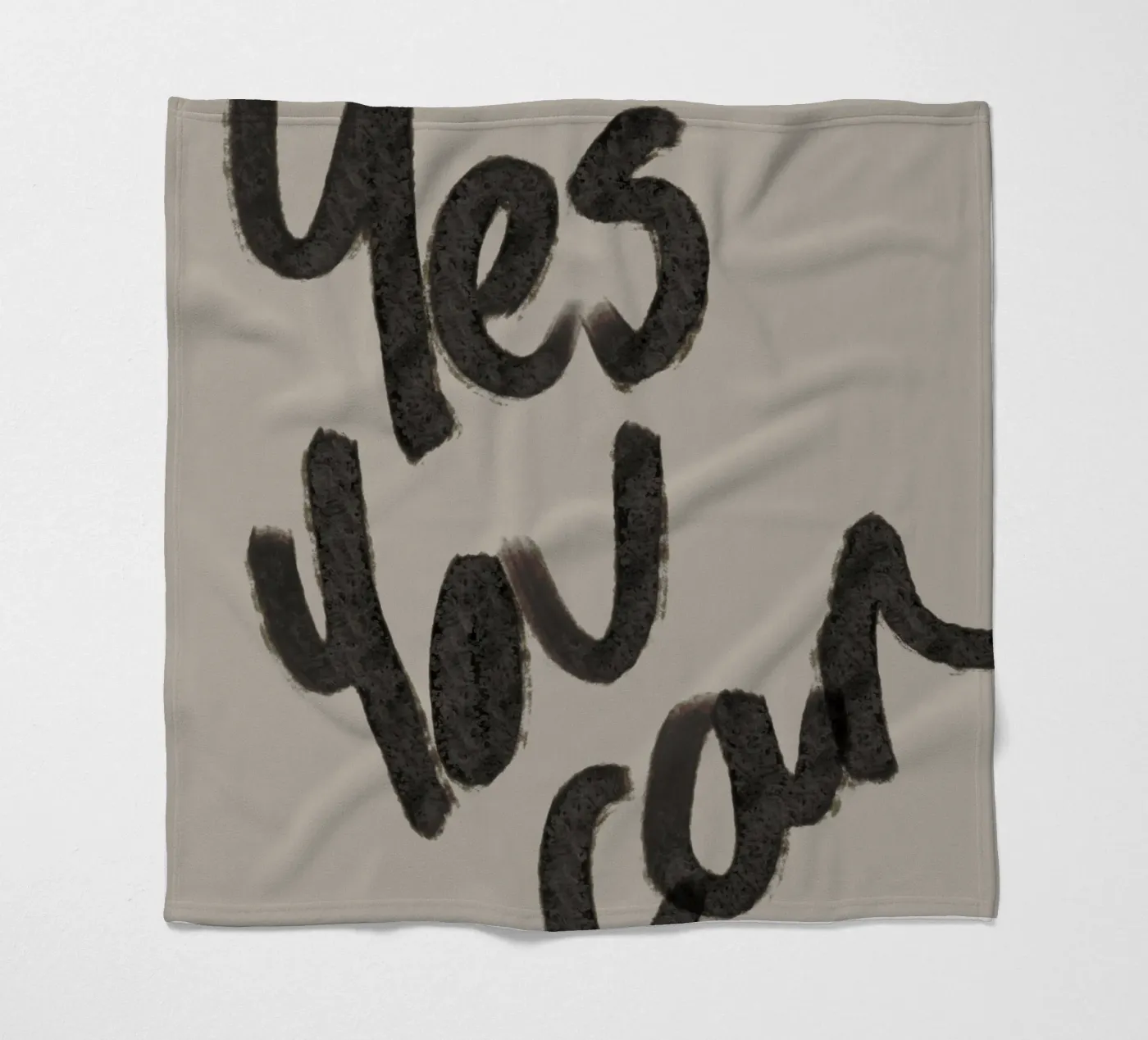 Ja, dat kan fleecedeken van Studio B