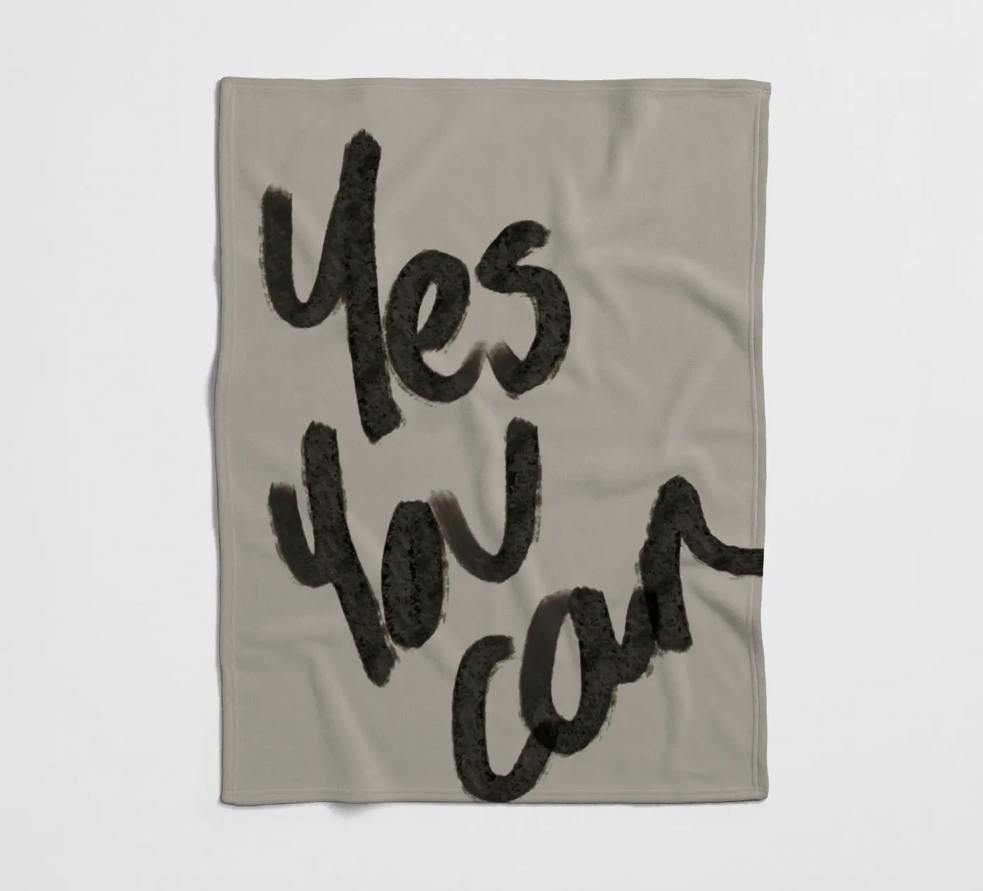 Ja, dat kan fleecedeken van Studio B