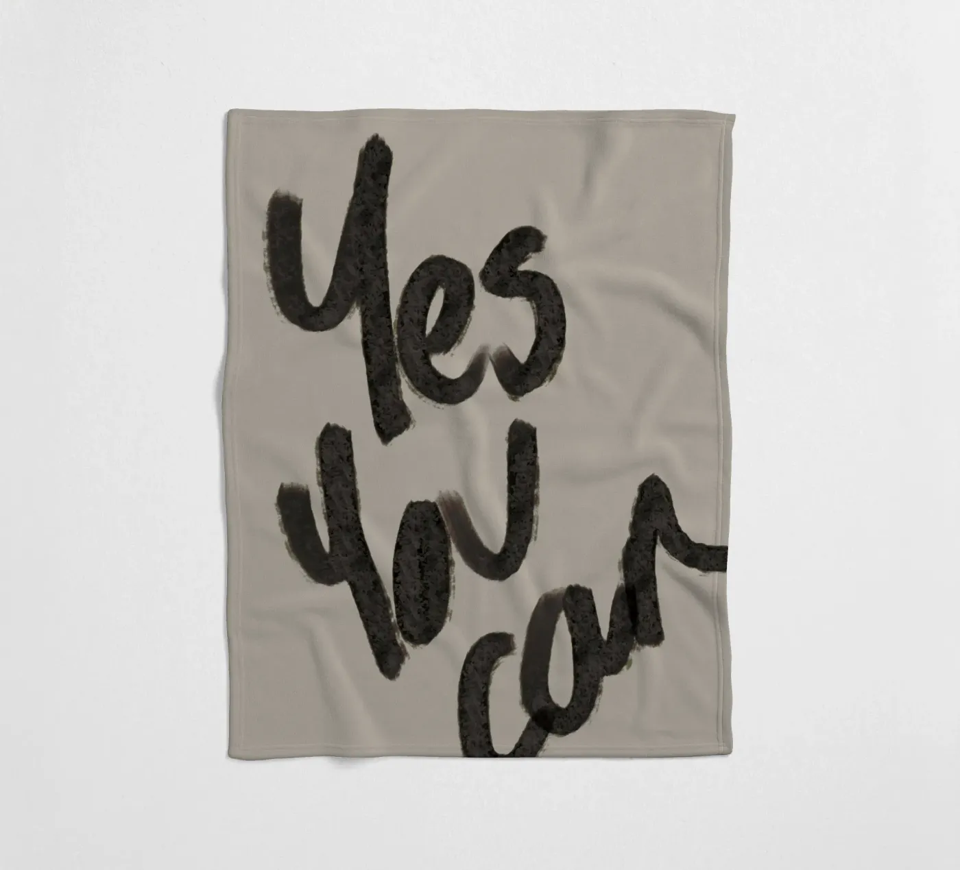 Ja, dat kan fleecedeken van Studio B