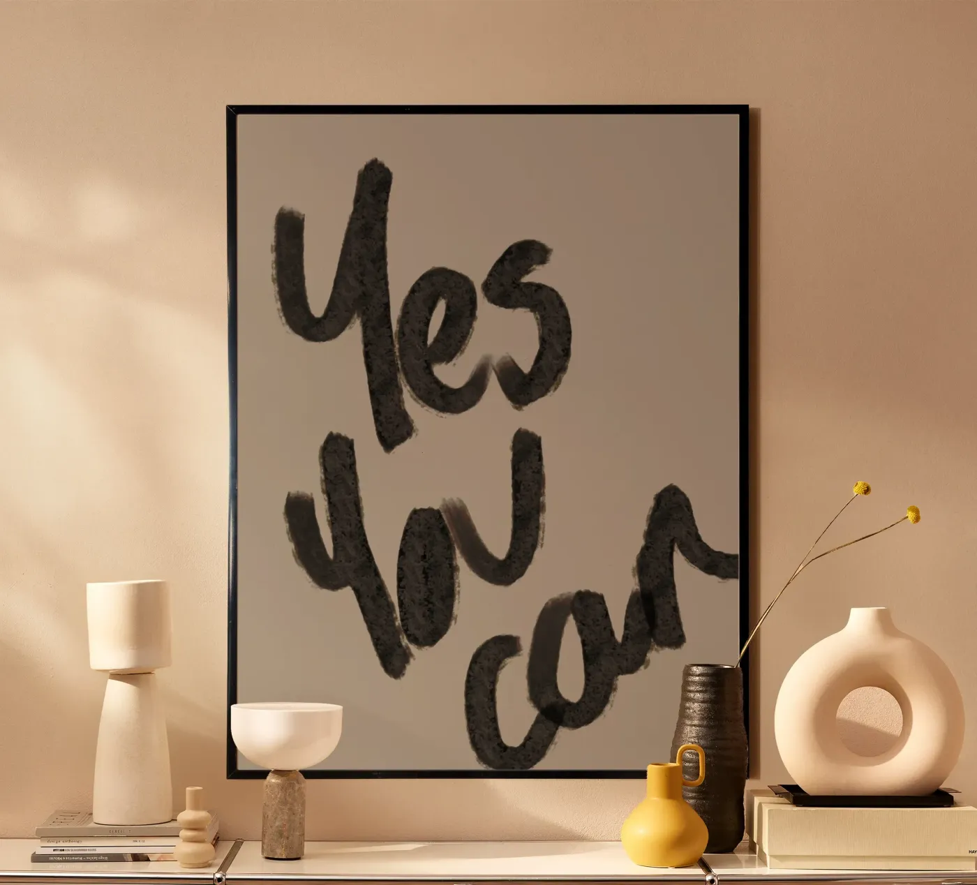 Ja, dat kan poster van Studio B