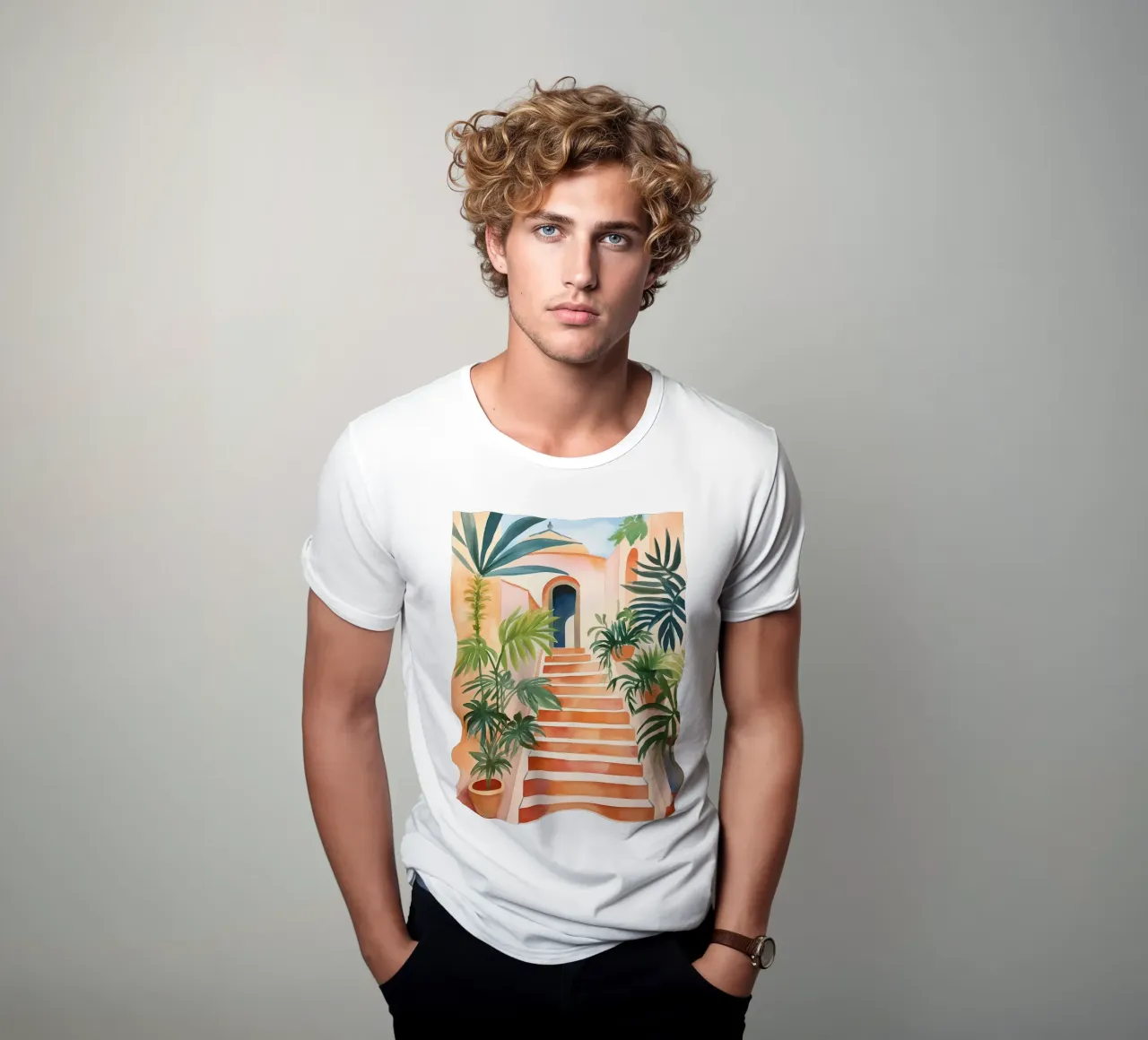 Ingresso tropicale t-shirt da DaarbyN