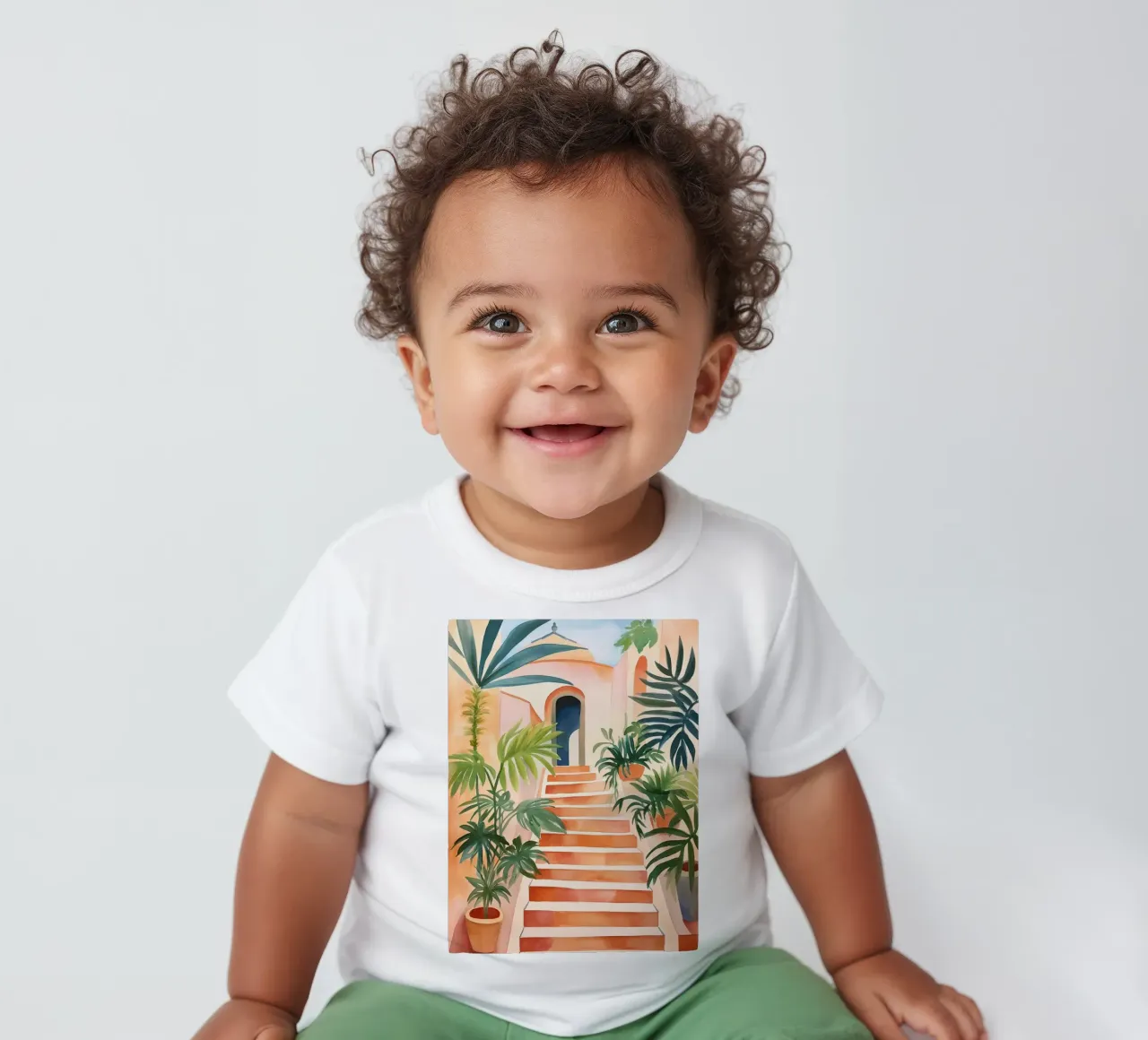 Tropical Entrance baby t-shirt by DaarbyN
