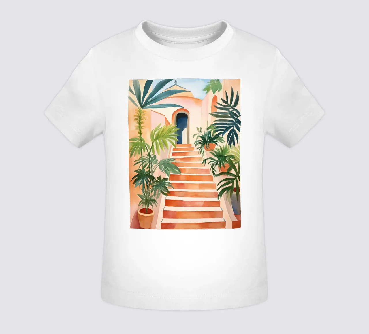 Tropical Entrance baby t-shirt by DaarbyN