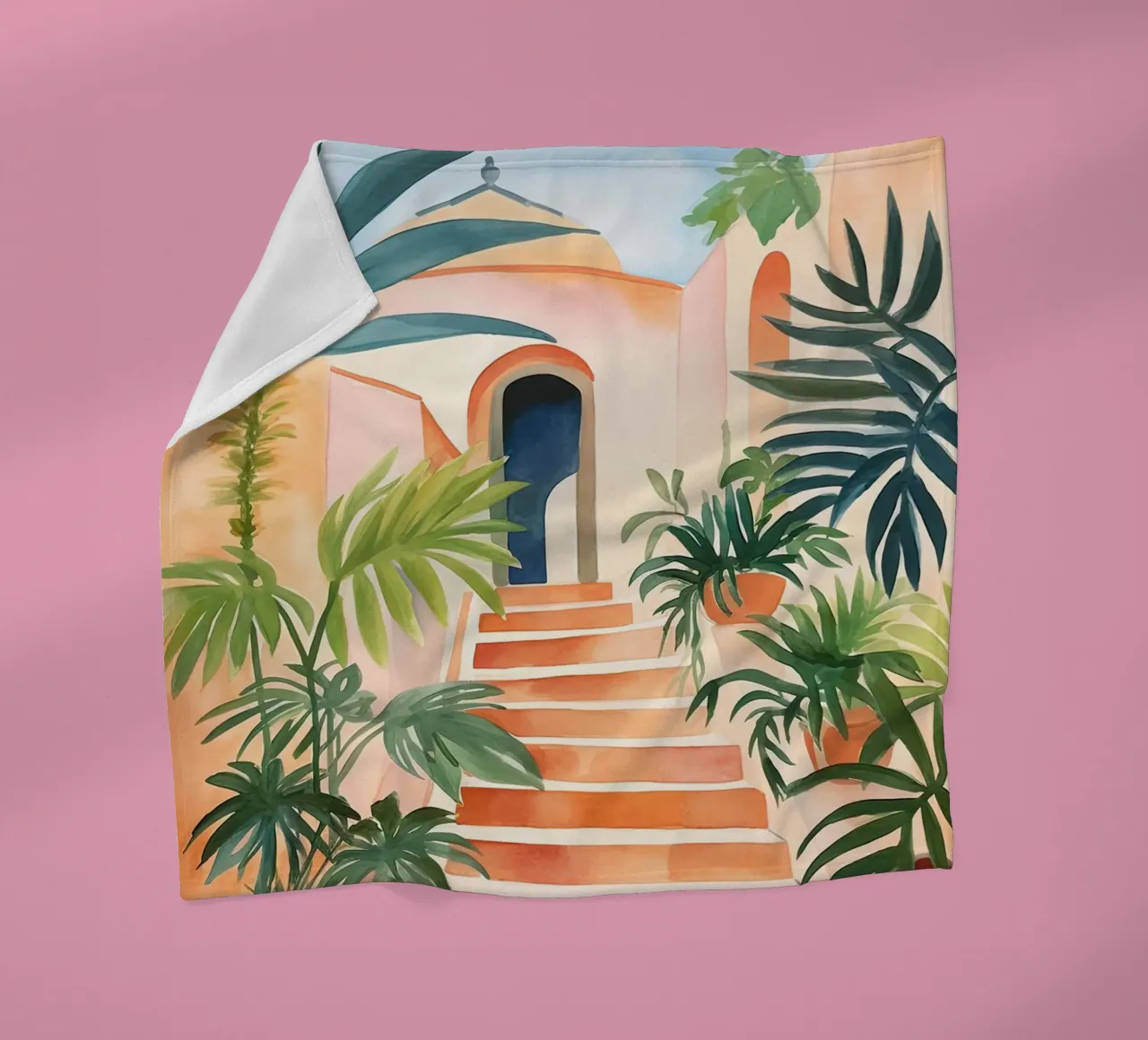 Ingresso tropicale coperta in pile da DaarbyN
