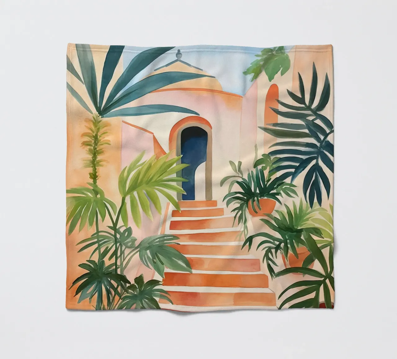 Ingresso tropicale coperta in pile da DaarbyN