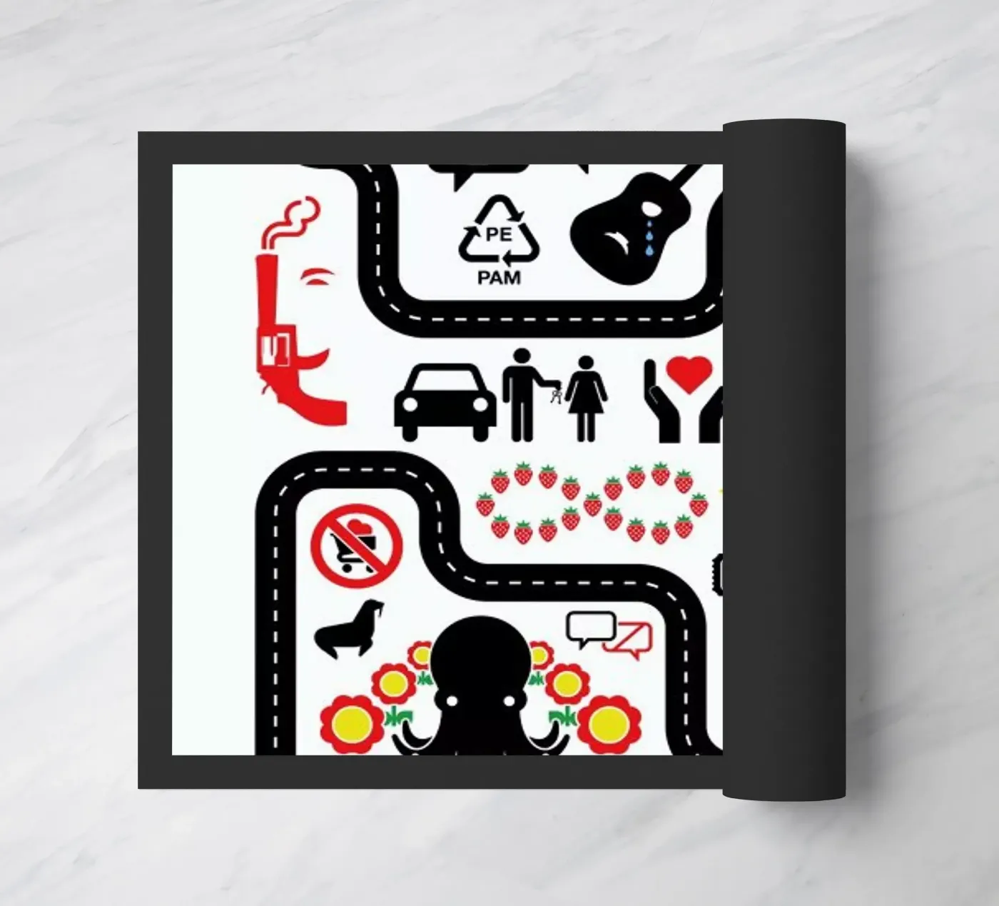 The Beatles deurmat van Viktor Hertz