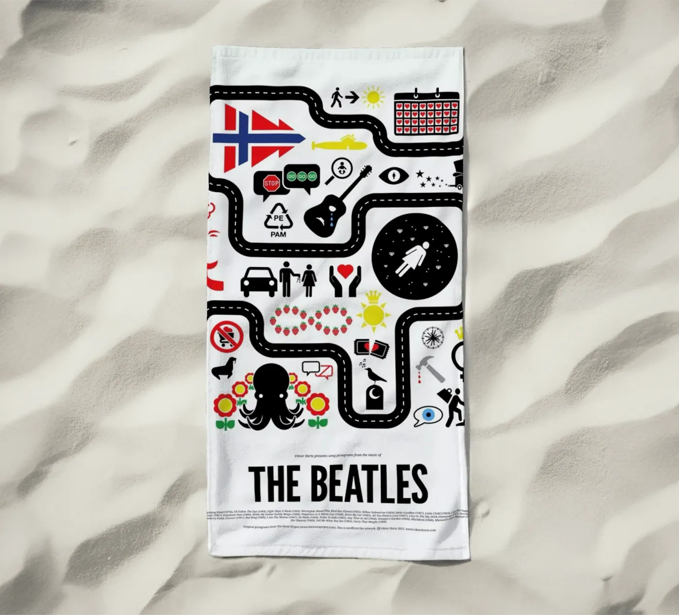 The Beatles telo mare da Viktor Hertz