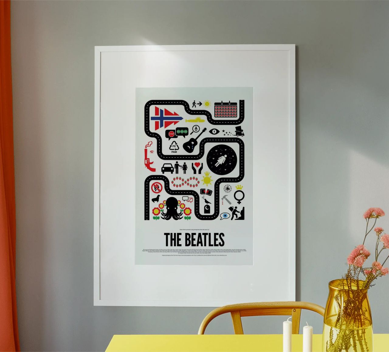 The Beatles Poster von Viktor Hertz