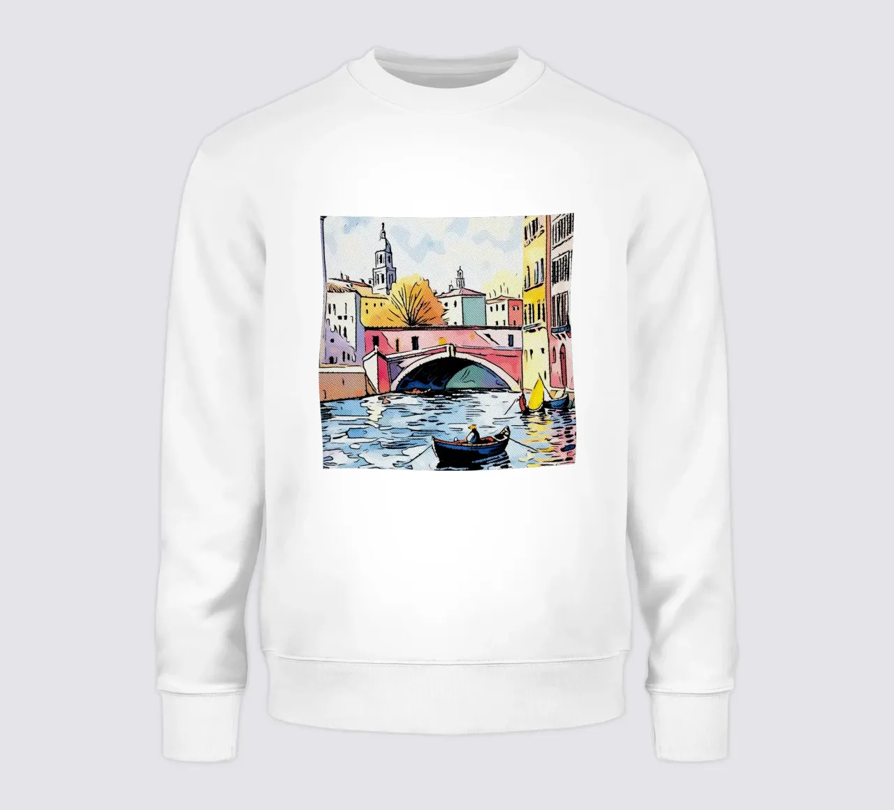 Inspiration Italie, motif 4 sweat de ZAMART