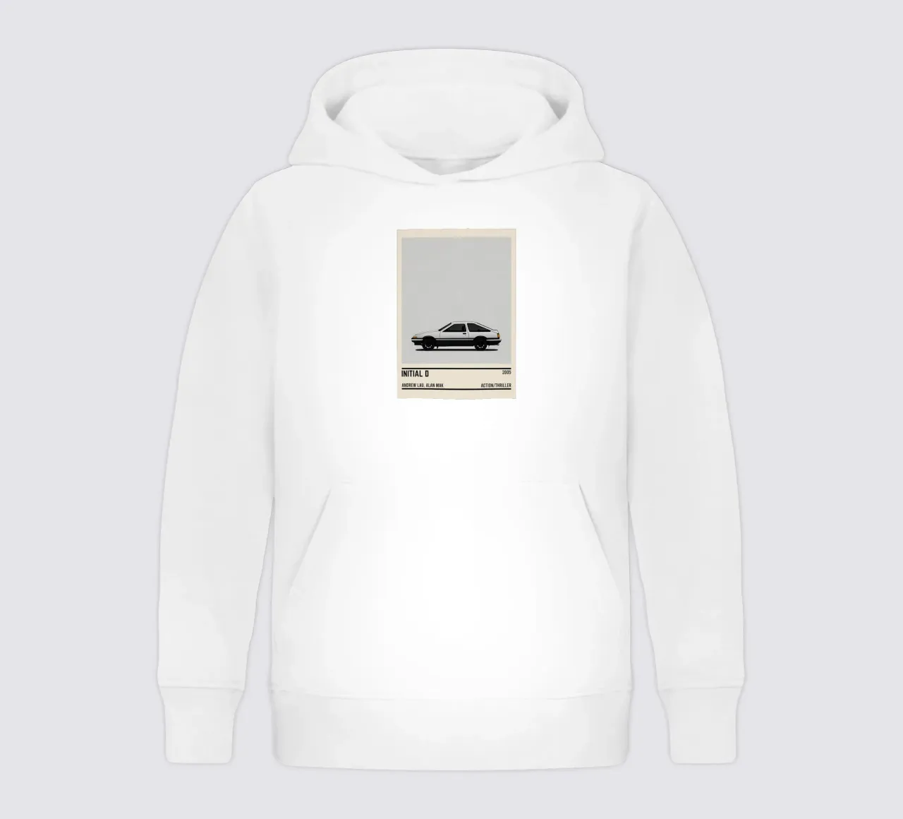 Initial D car movie felpa bambino con cappuccio da TheArtstudio