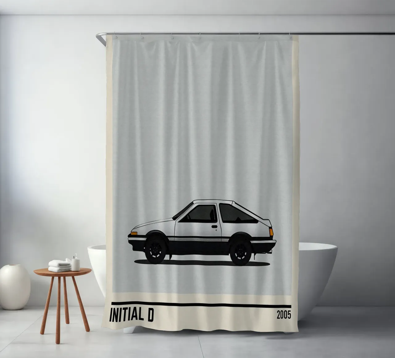 Initial D car movie tenda da doccia da TheArtstudio