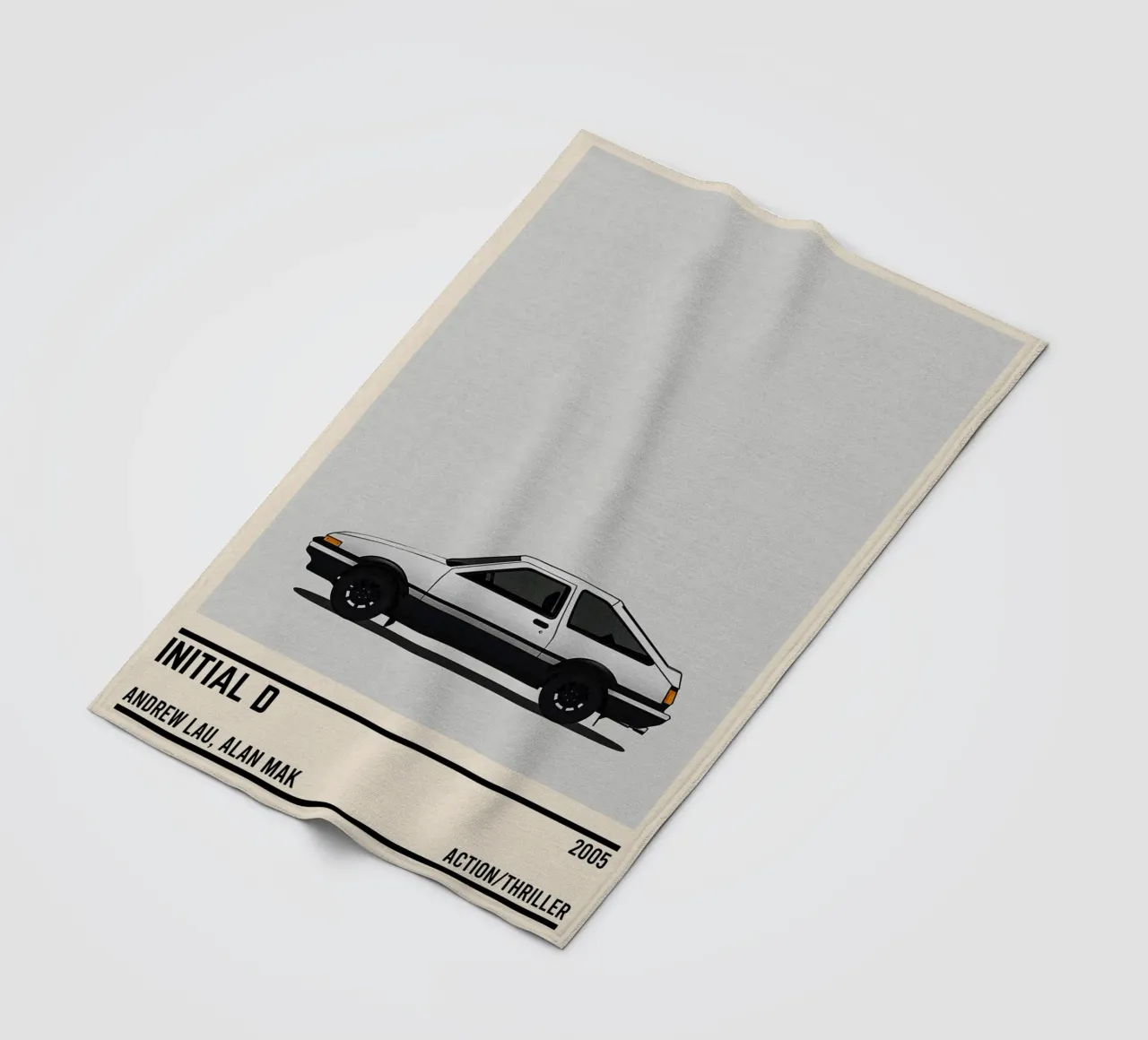 Initial D car movie coperta in pile da TheArtstudio