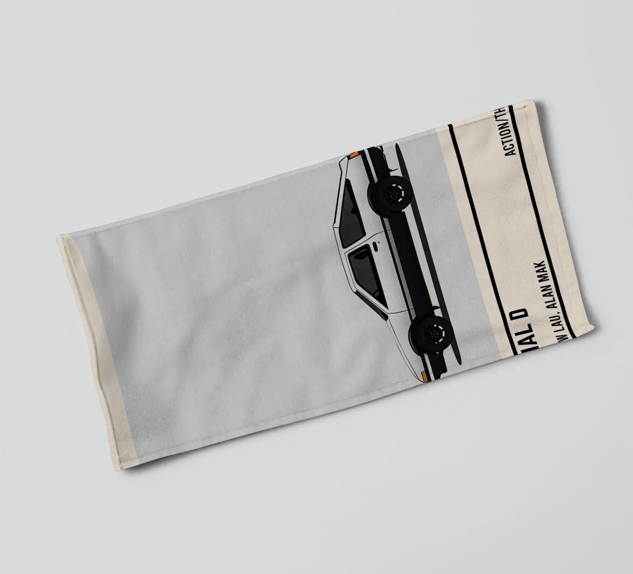 Initial D car movie asciugamano da bagno da TheArtstudio