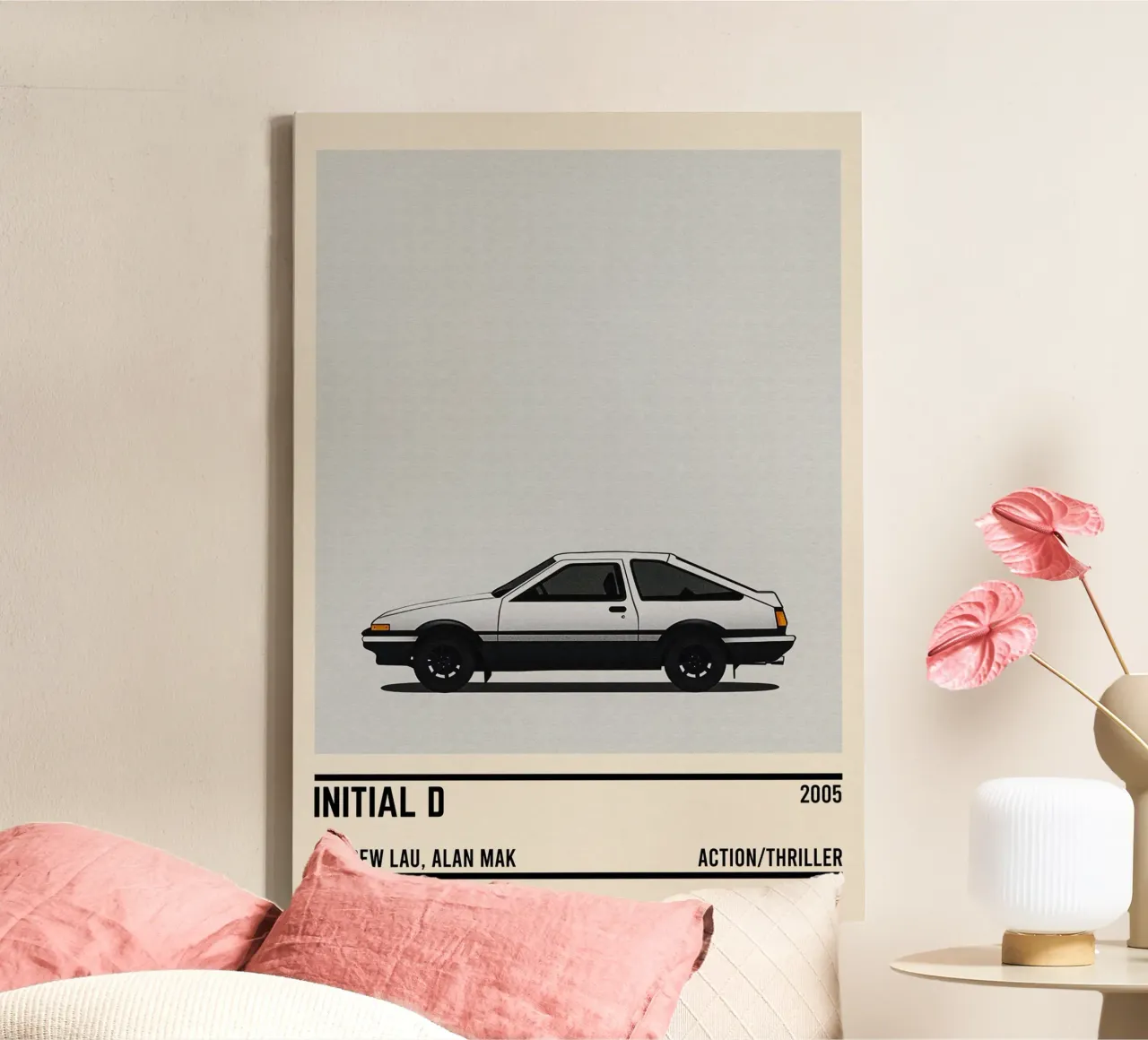 Initial D car movie tela con Cornice a cassetta da TheArtstudio