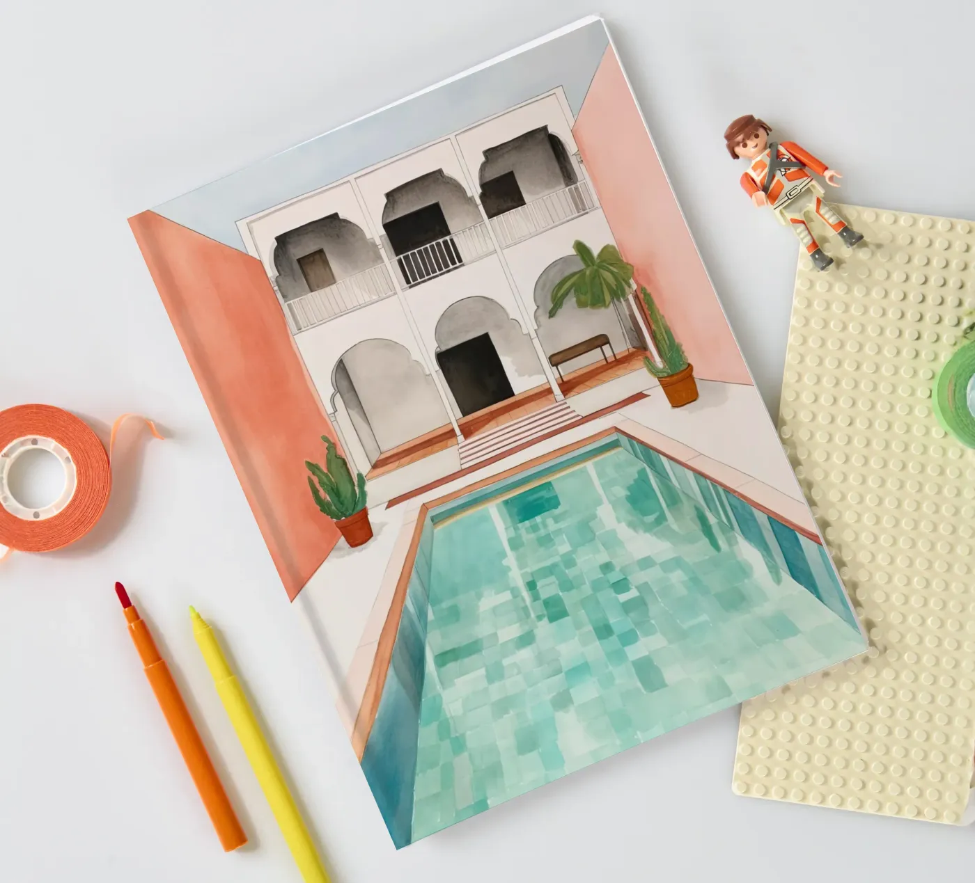 Moroccan Pool notebook by DaarbyN
