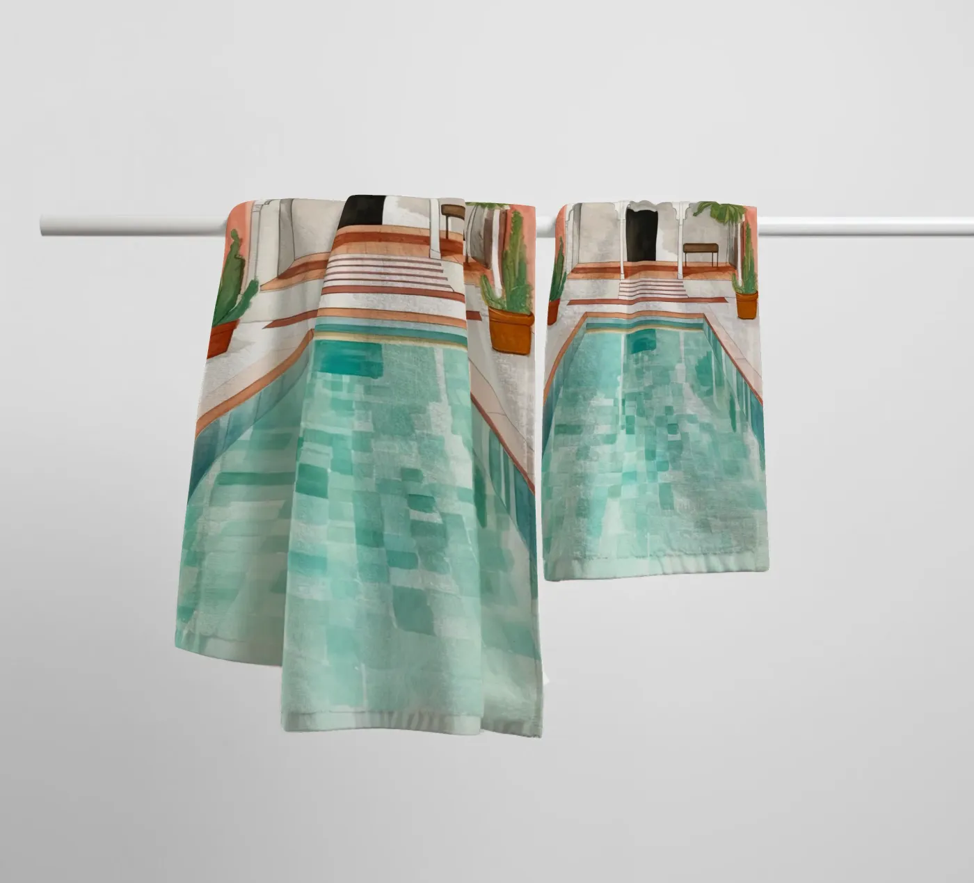 Moroccan Pool towel by DaarbyN