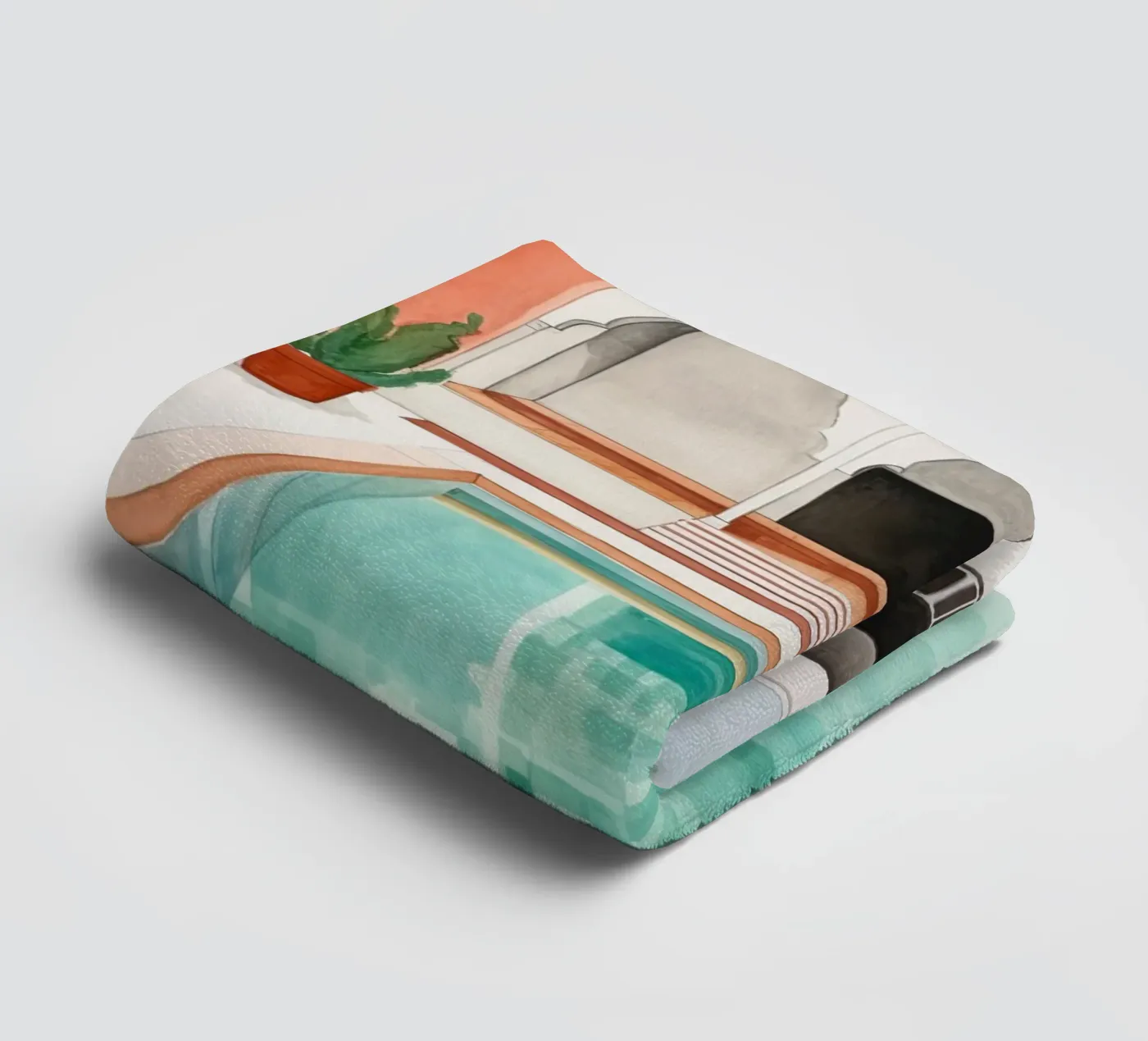 Moroccan Pool towel by DaarbyN