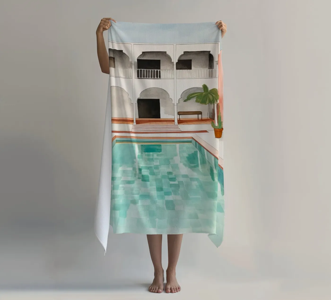 Moroccan Pool telo mare da DaarbyN