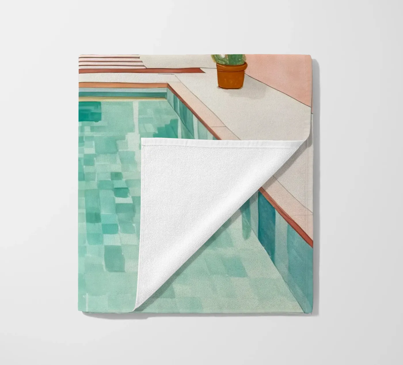 Moroccan Pool beach towel by DaarbyN