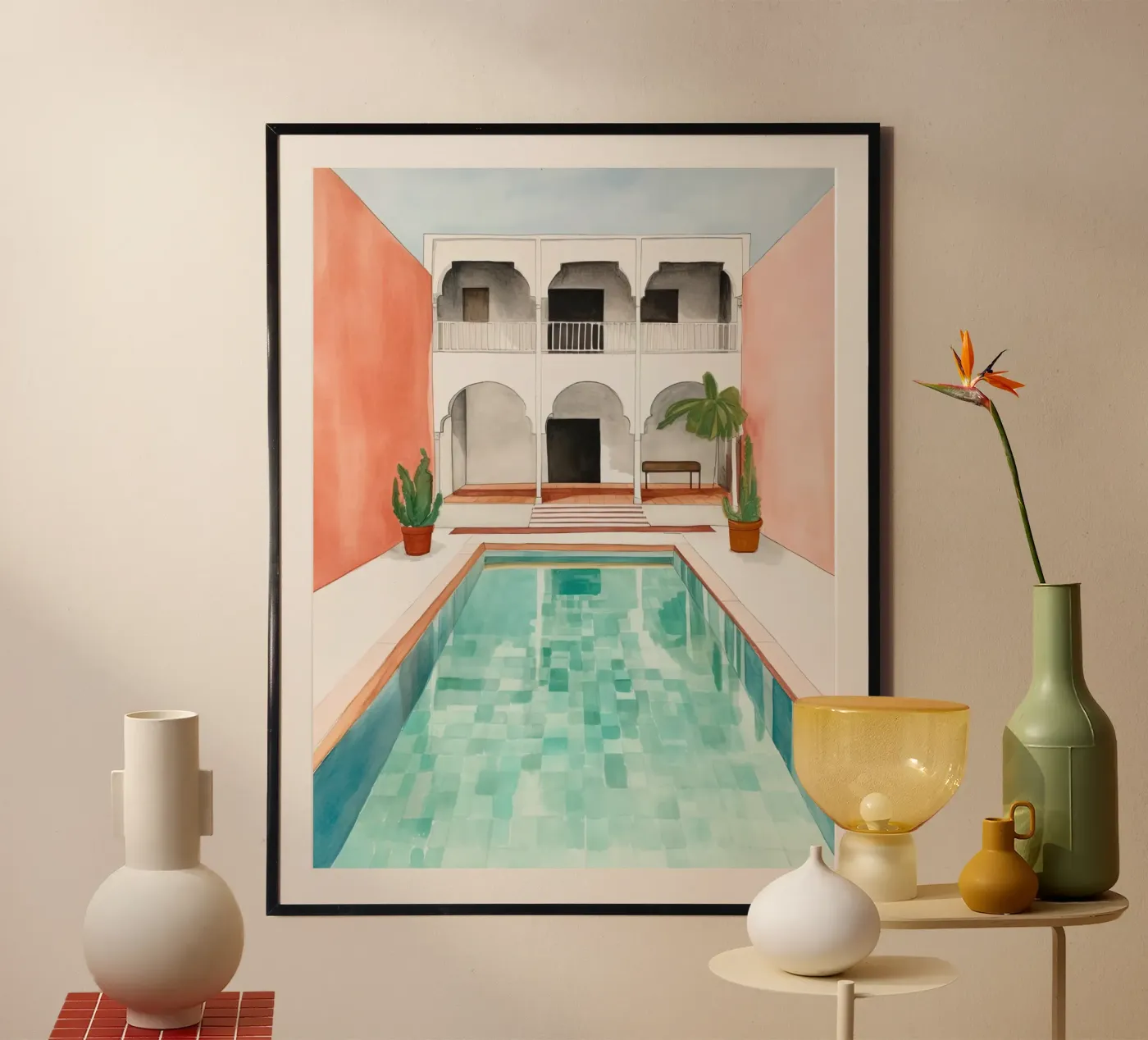 Moroccan Pool poster da DaarbyN