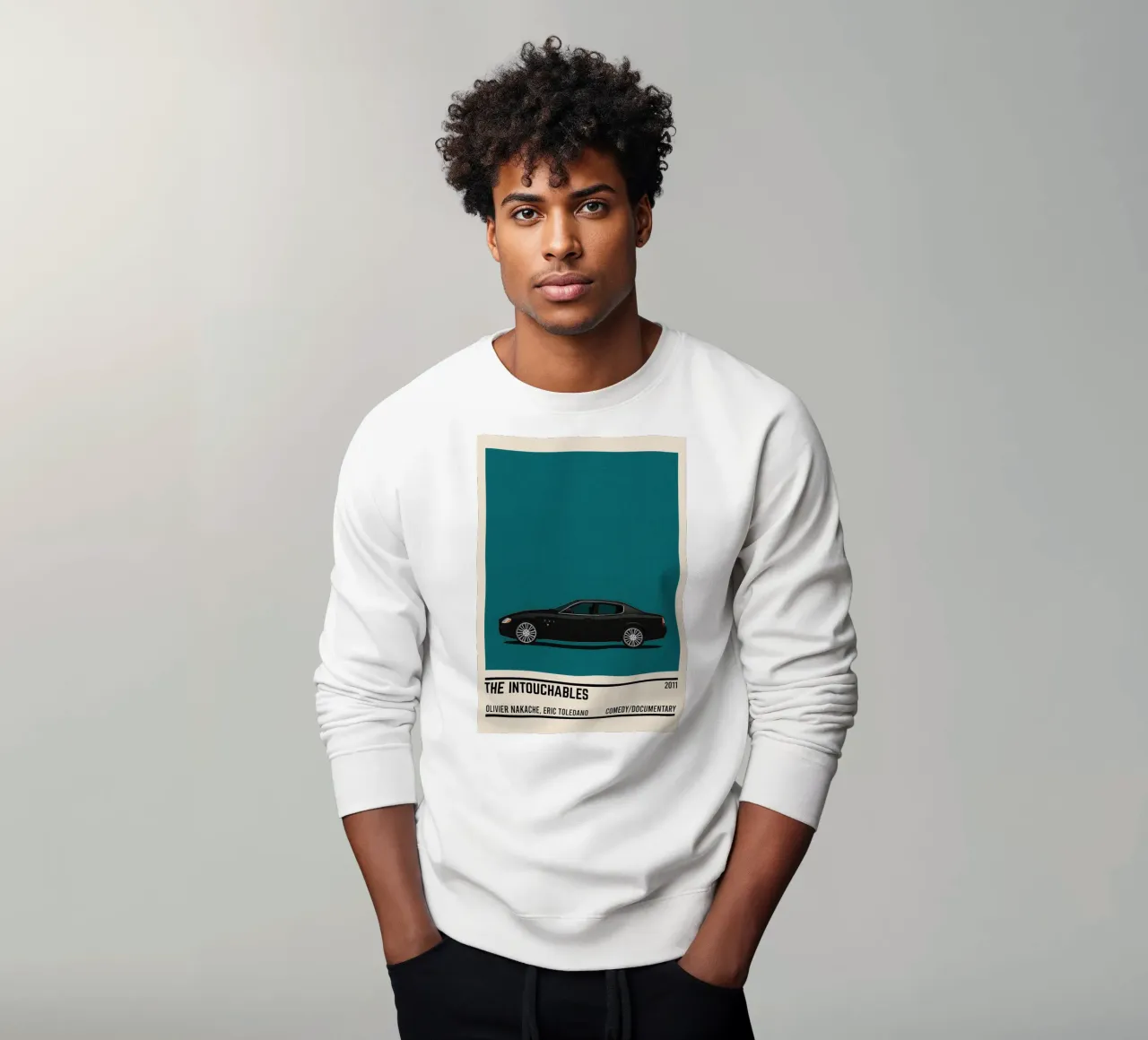 Intouchables movie car felpa da TheArtstudio