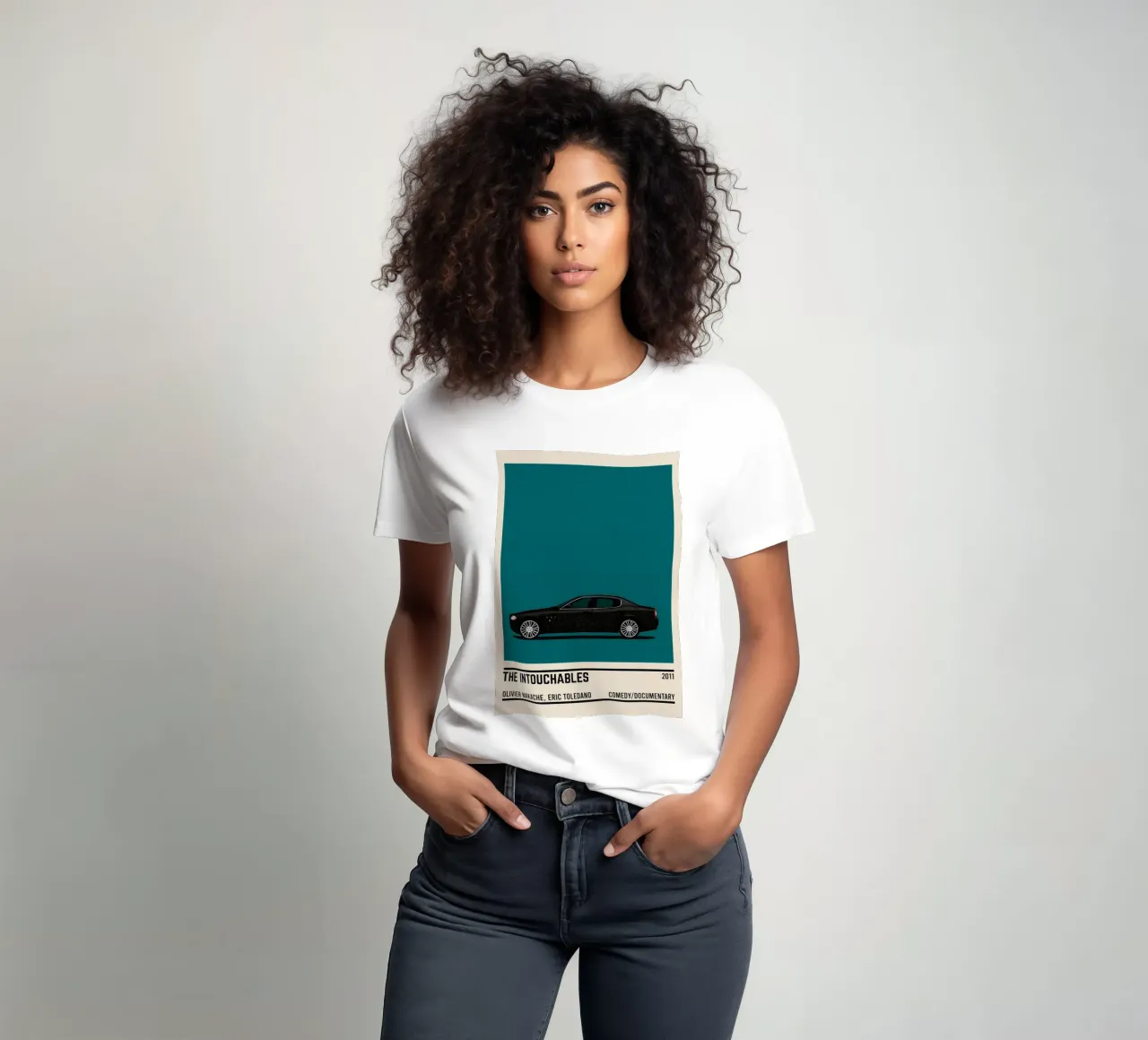 Intouchables movie car t-shirt da TheArtstudio