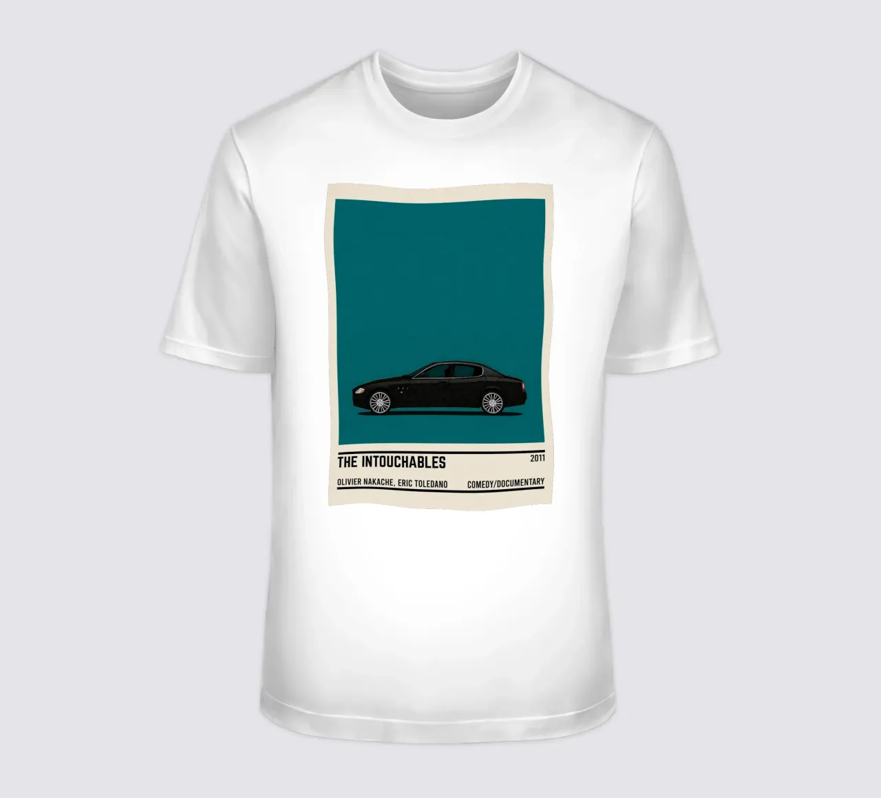 Intouchables movie car t-shirt da TheArtstudio