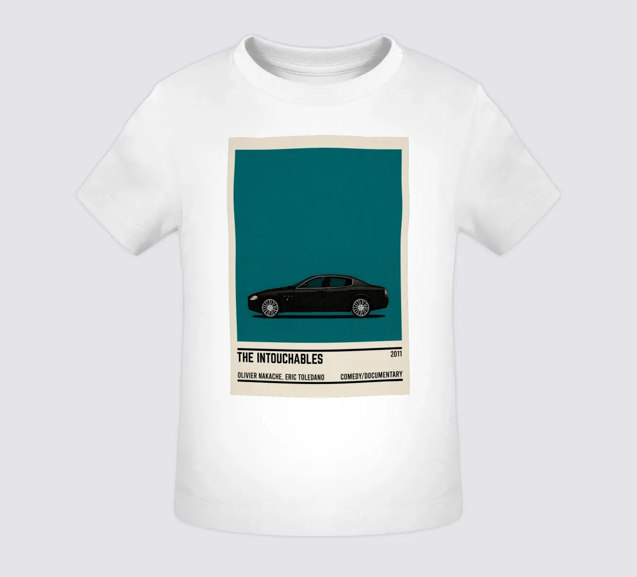 Intouchables movie car maglietta neonato da TheArtstudio