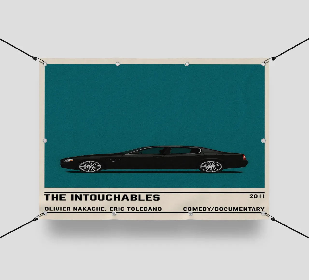 Intouchables movie car telo in pvc da TheArtstudio