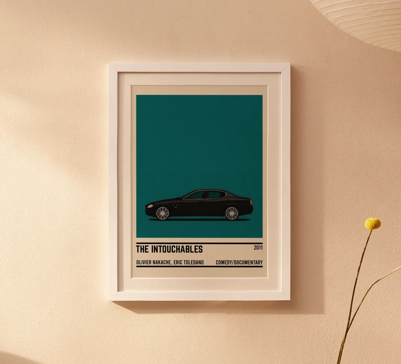 Intouchables movie car poster da TheArtstudio