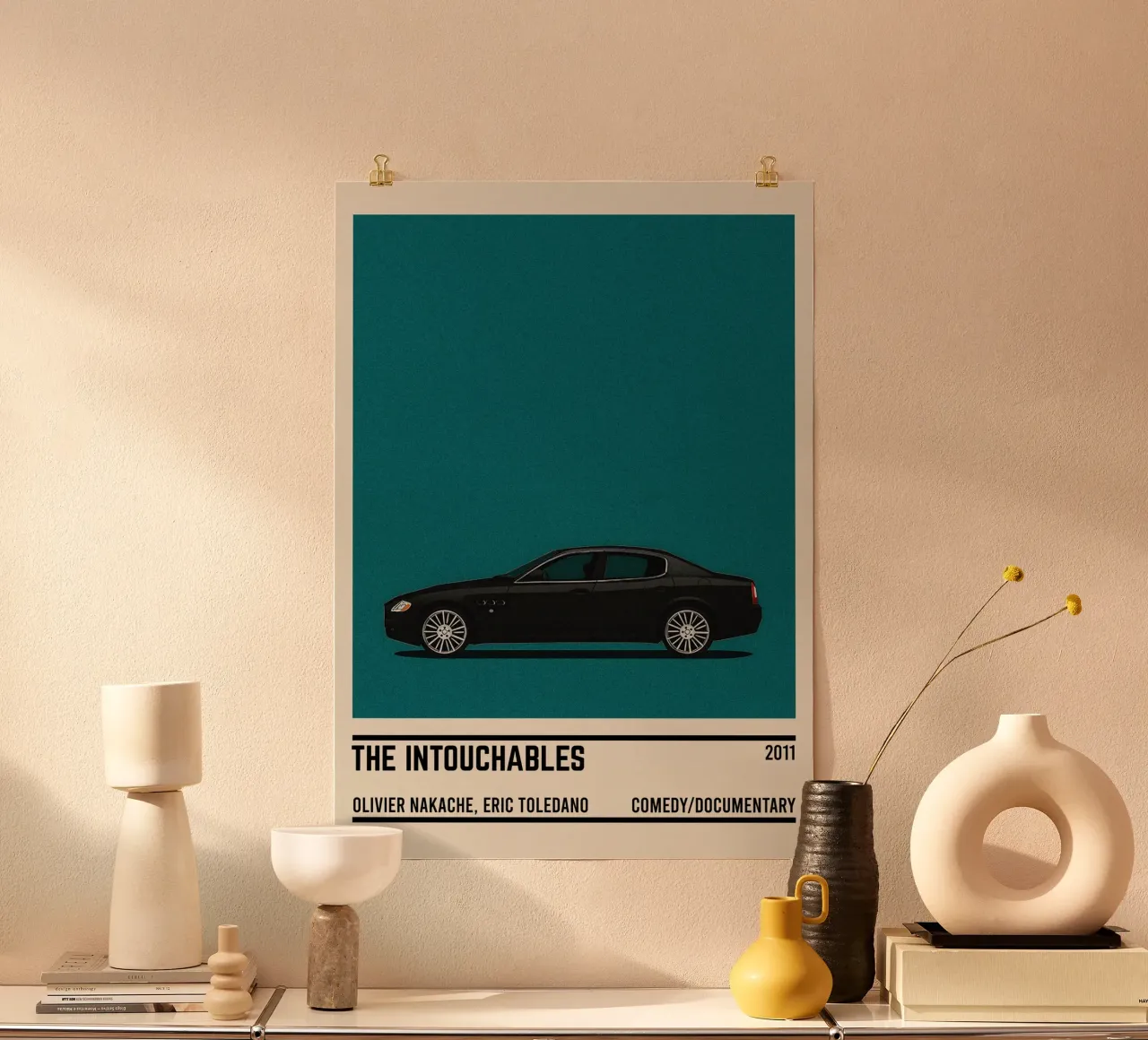 Intouchables movie car carta hahnemühle da TheArtstudio