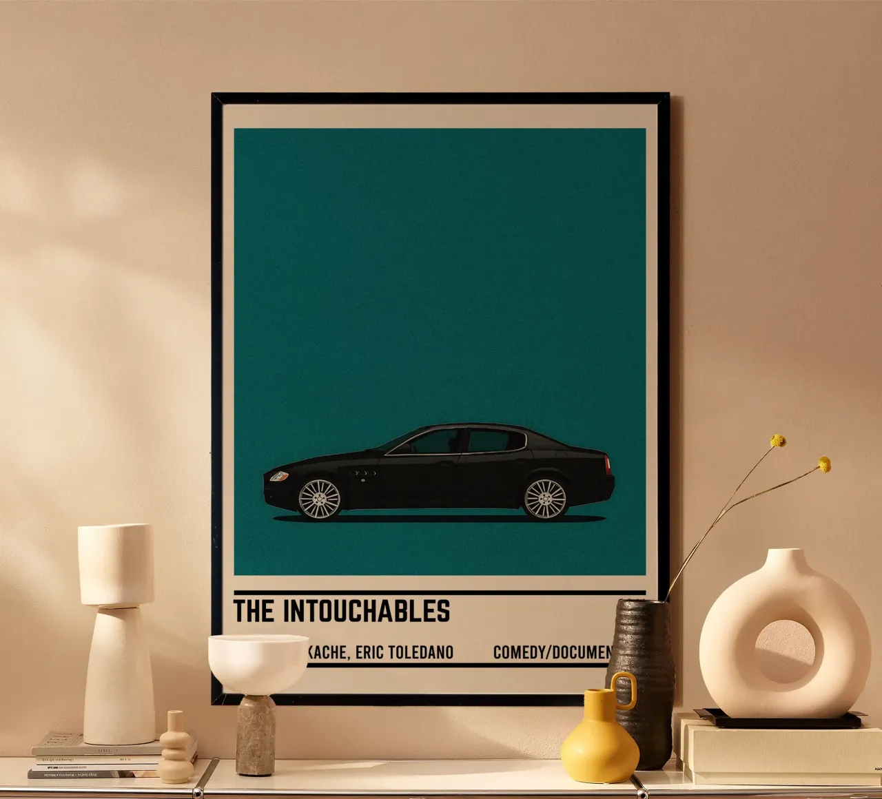 Intouchables movie car poster da TheArtstudio