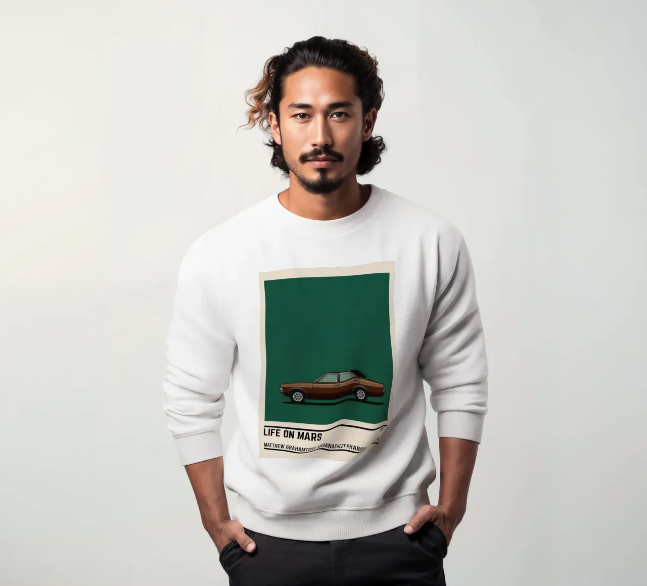 Life on Mars car felpa da TheArtstudio