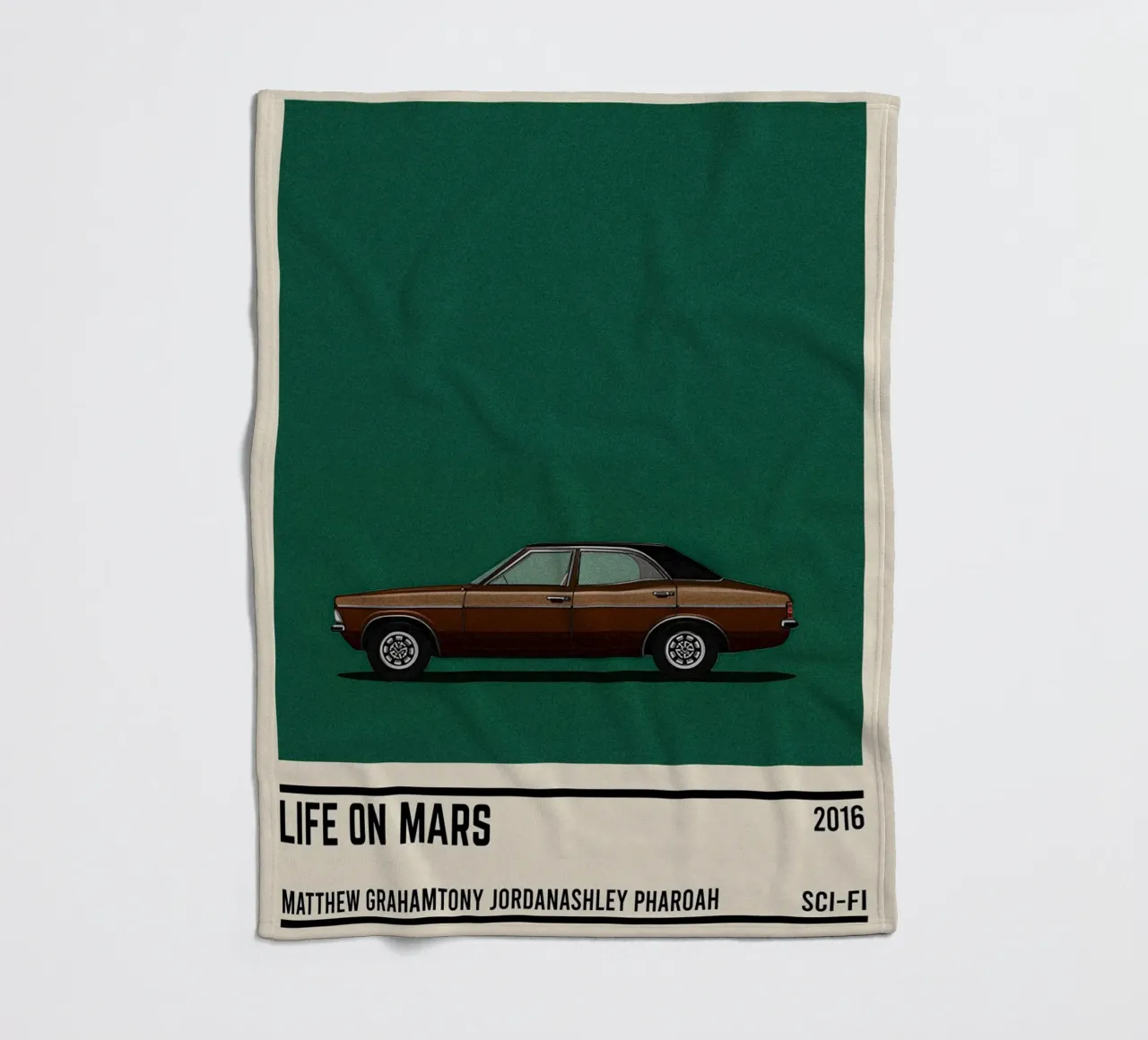Life on Mars car coperta in pile da TheArtstudio