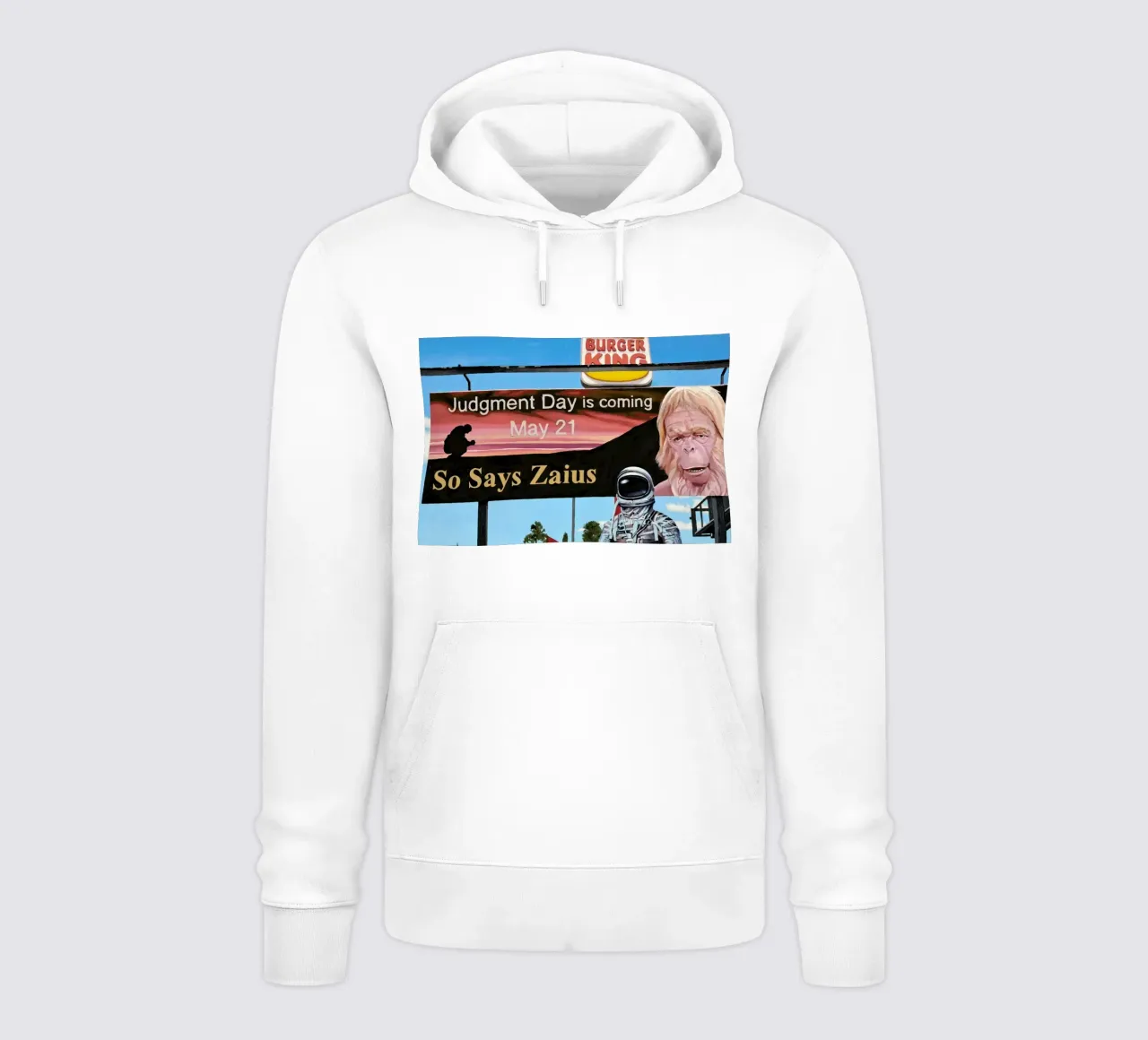 So Says Zaius felpa con cappuccio da Scott Listfield