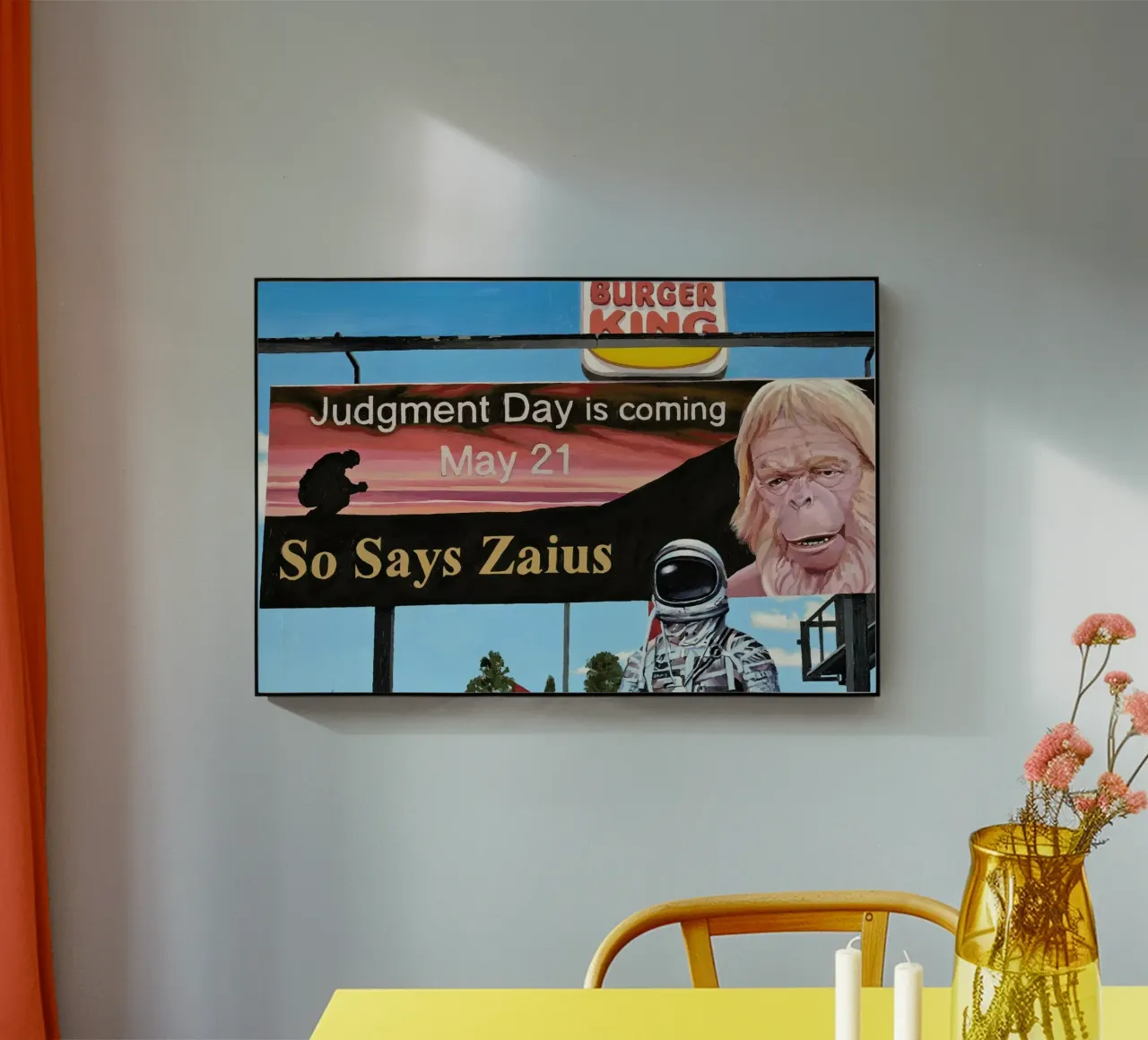 So Says Zaius plexiglass da Scott Listfield