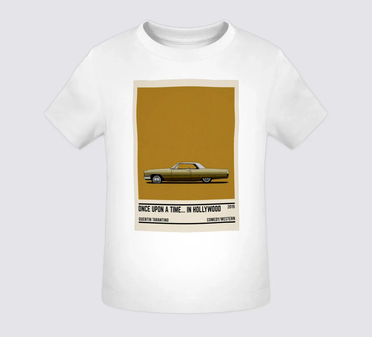 Once Upon a Time... in Hollywood car maglietta neonato da TheArtstudio